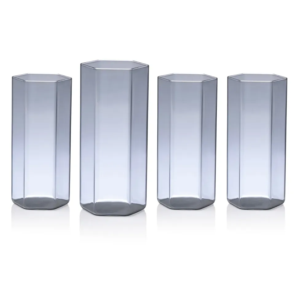 Godinger Helix highball glas 4 stk smoke