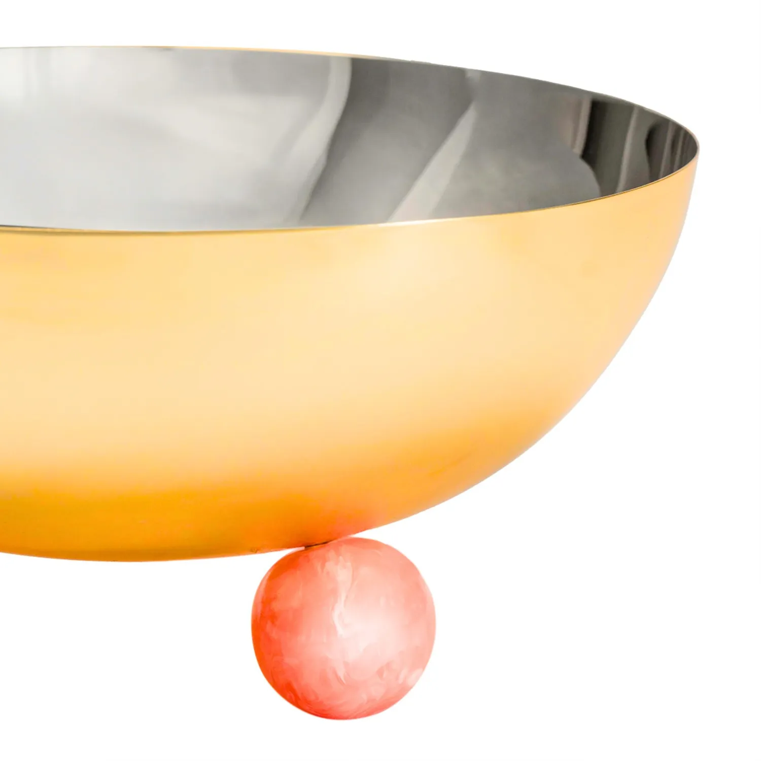 Godinger Temari Pink Gold frugtskal pa fod