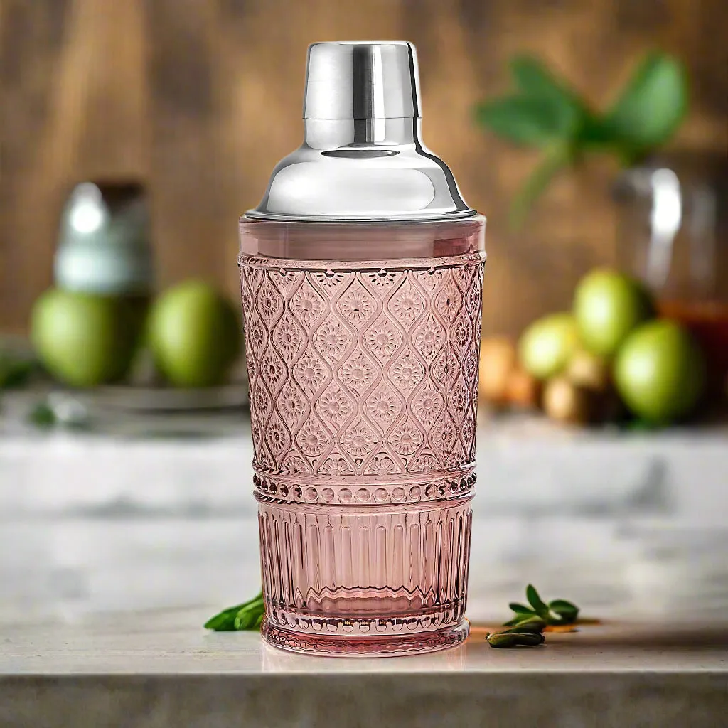 Godinger Claro Rosewood cocktailshaker 17oz præget