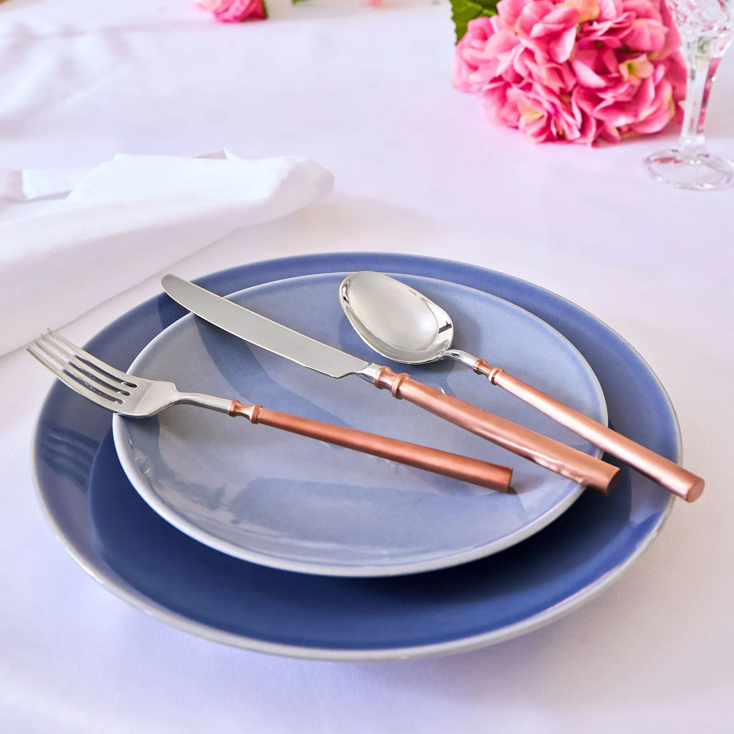 Godinger Regal Copper 20 Piece Flatware Set bestiksæt 4 pers kobber