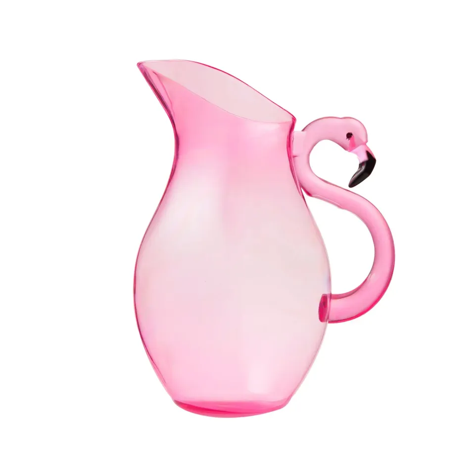 Godinger Flamingo kande akryl 99oz rosa