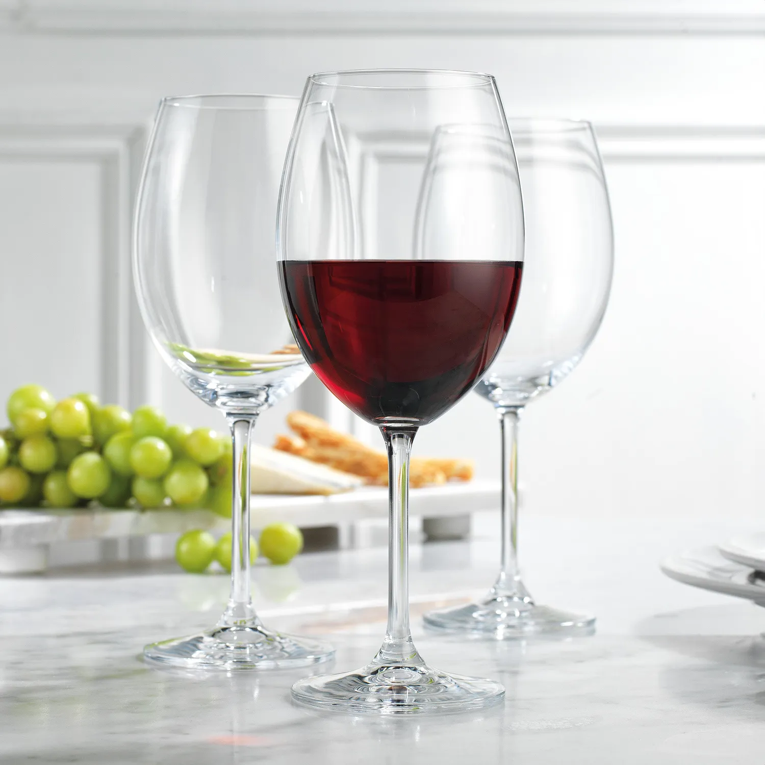 Godinger Meridian rødvinsglas 4 stk klar 59 cl