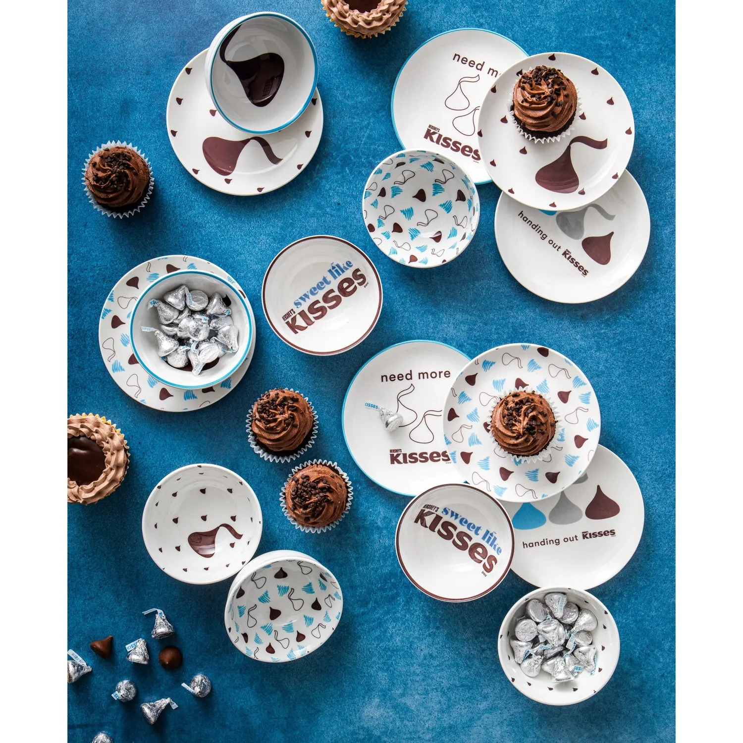 Godinger Hershey's Kisses desserttallerken 4 stk