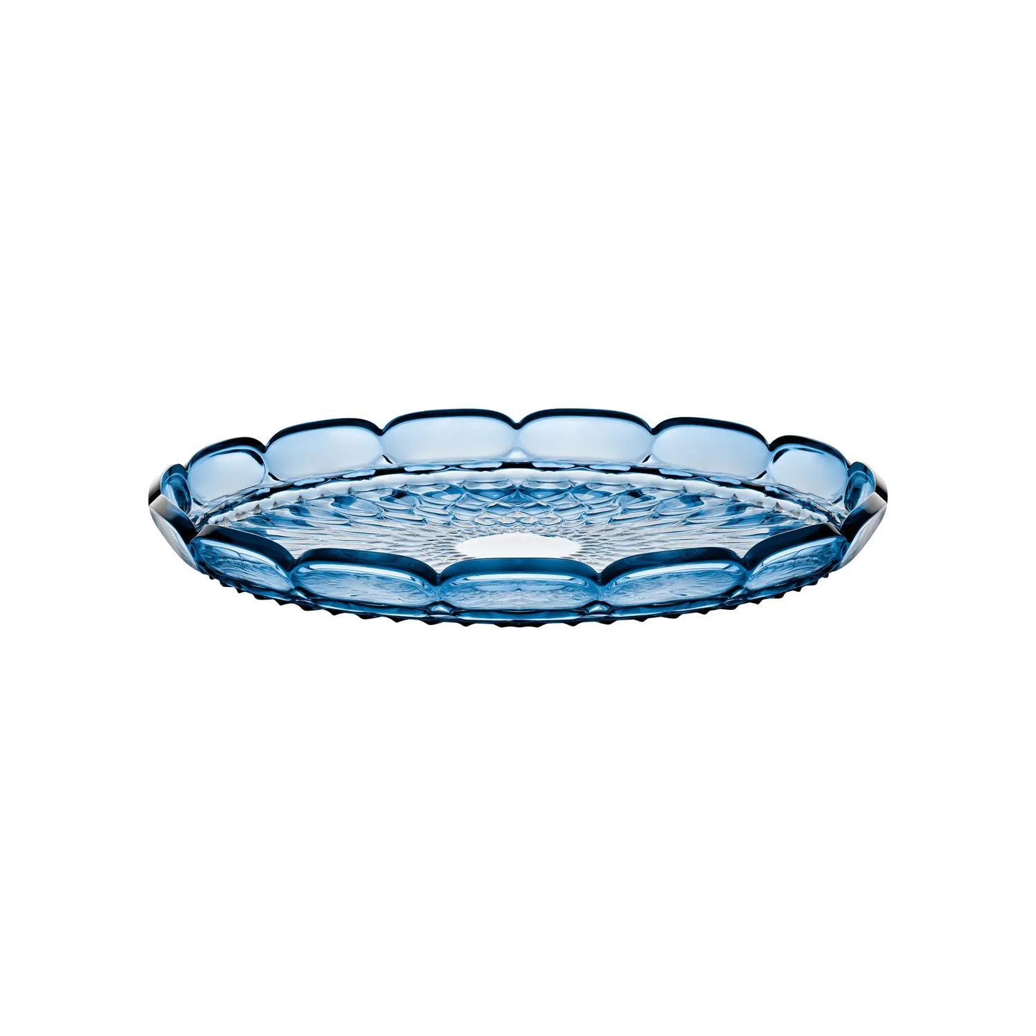 Guzzini Vanity stor rund bakke transparent bioplast