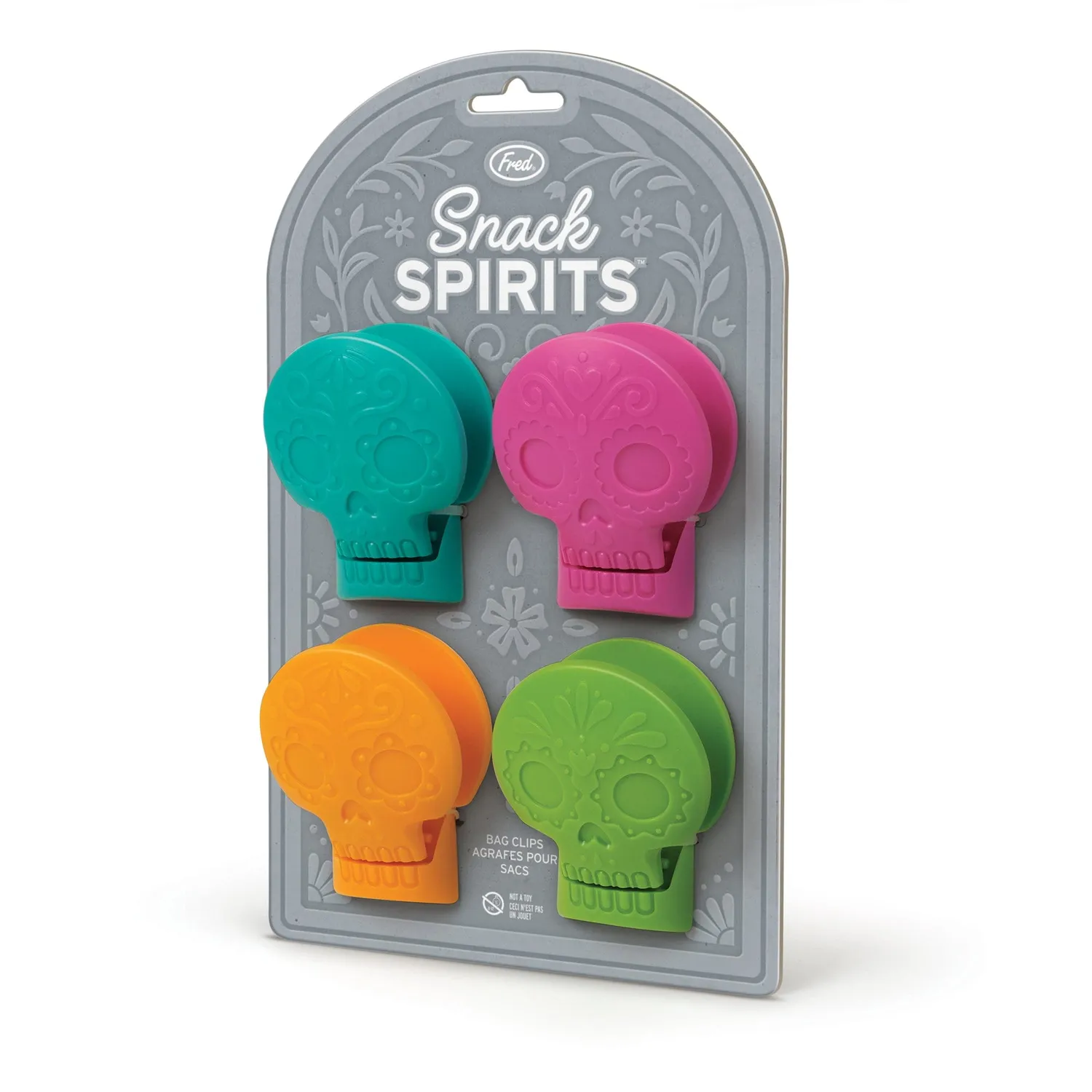 Fred Snack Spirits poseclips 4 stk kranier