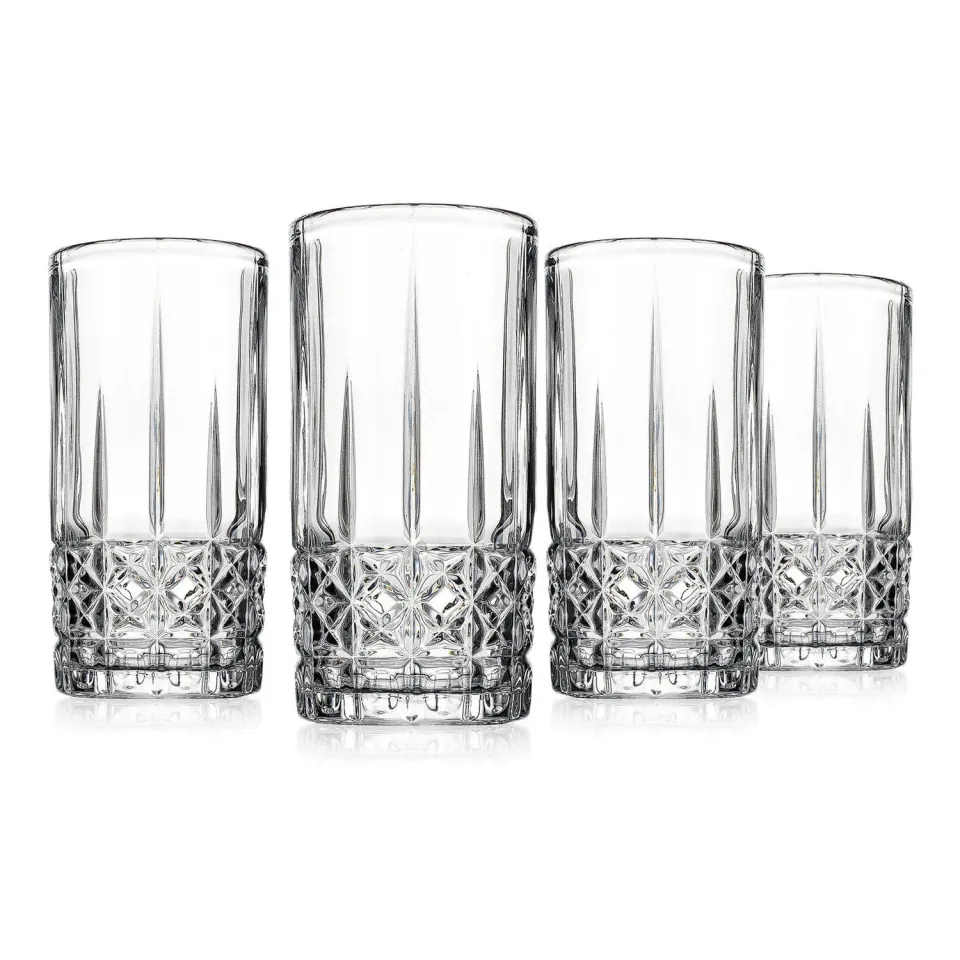 Godinger Bristol highballglas 4 stk 11oz klare