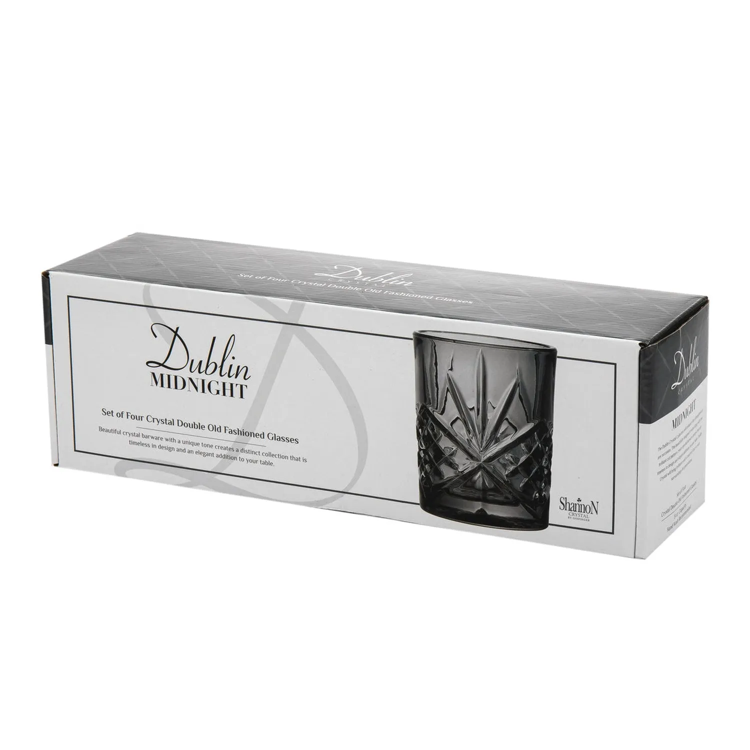 Godinger Dublin whiskyglas smoke sæt 4 stk 33 cl