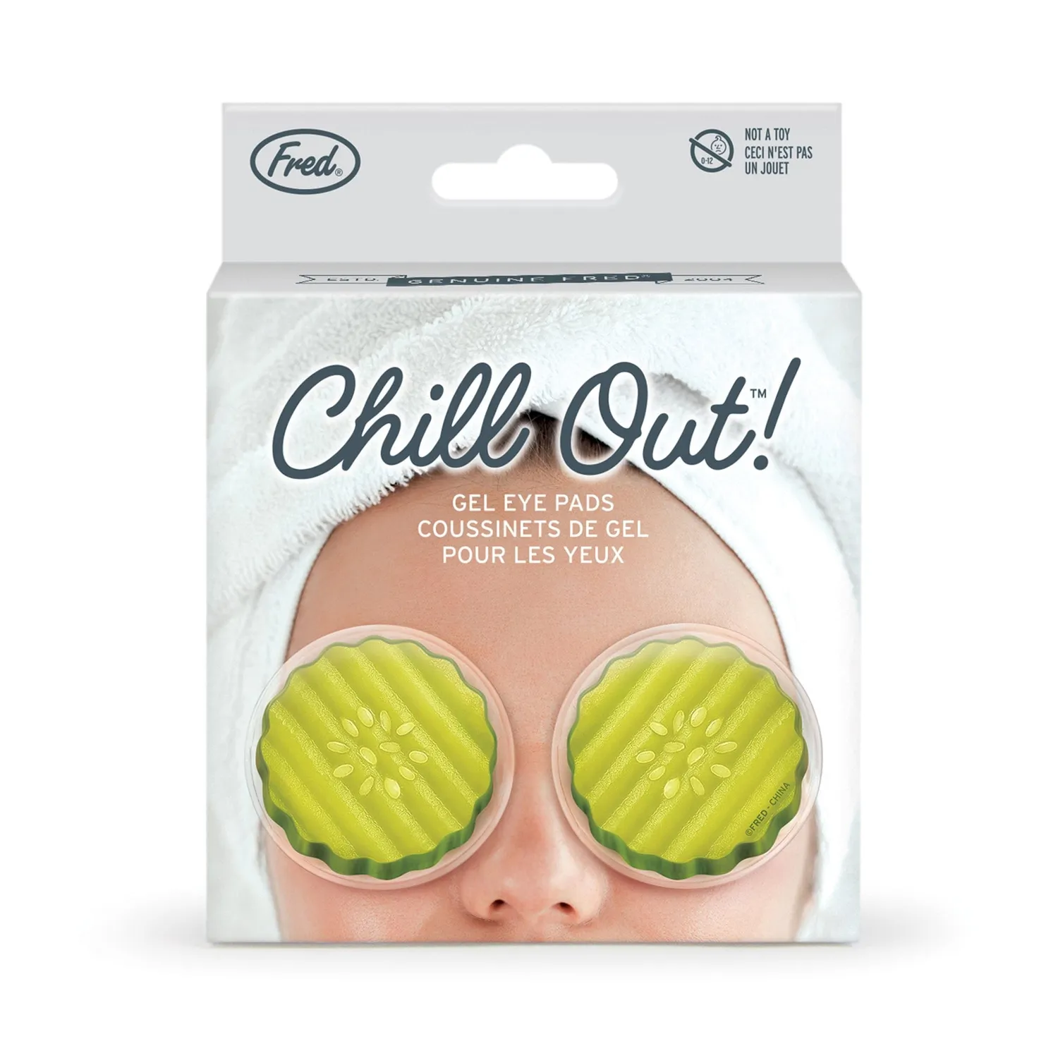 Fred Chill Out Pickles øjenmaske kølende