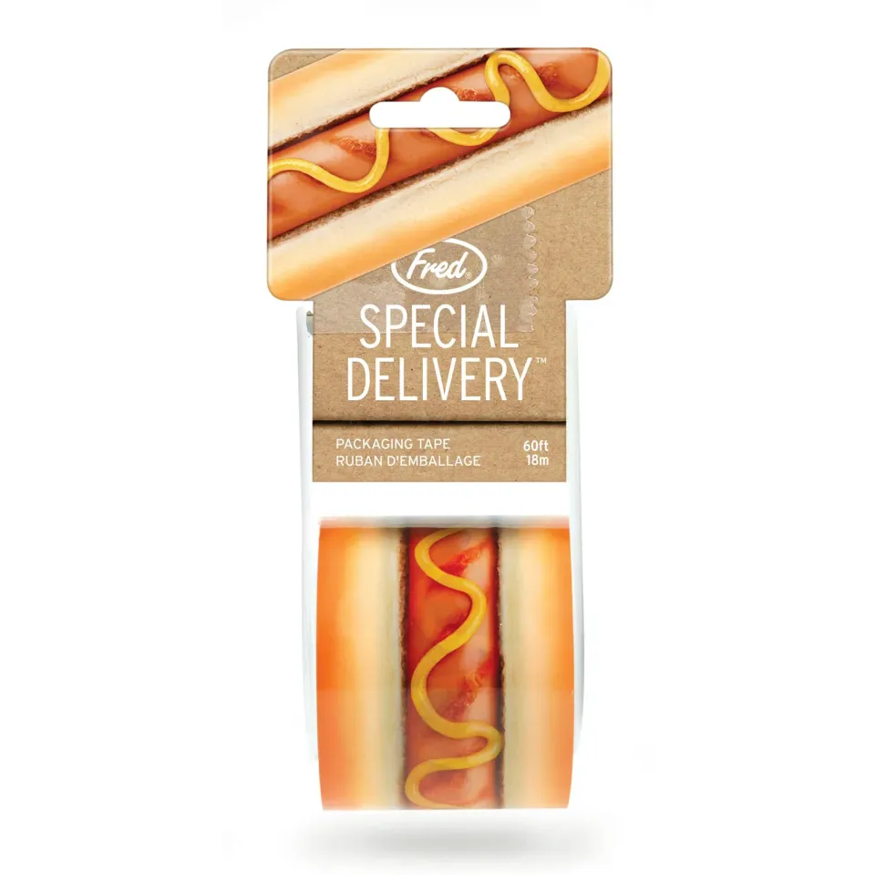 Fred Special Delivery Hot Dog pakketape pølser