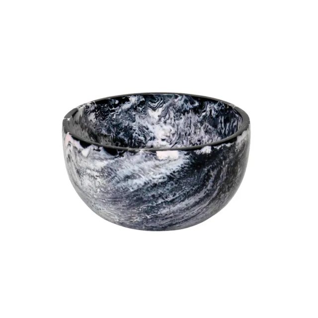 Godinger Lucente snackskål sort-hvid resin 8,5 dl