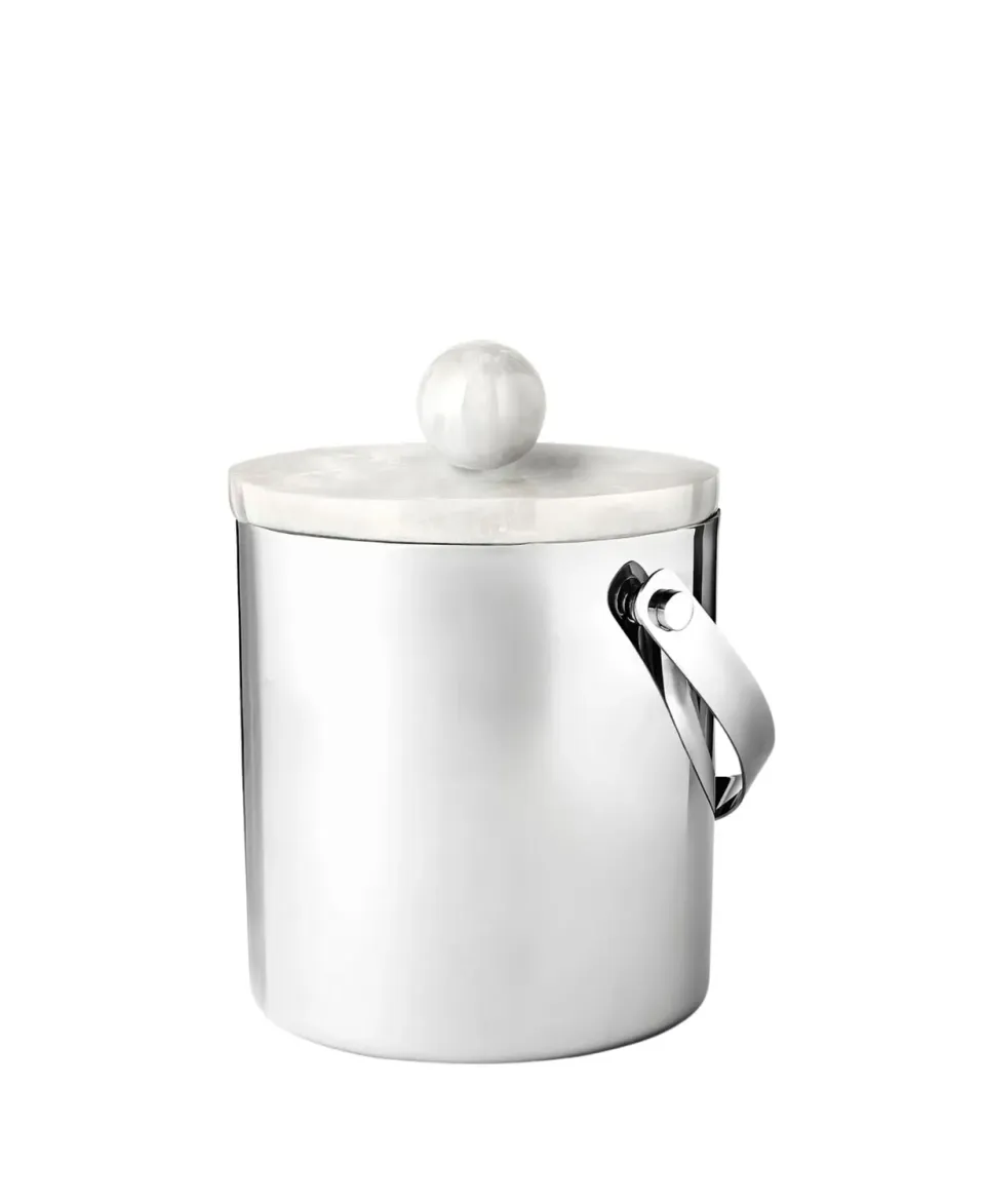 Godinger Azure Matte White isspand hvid stål 64oz