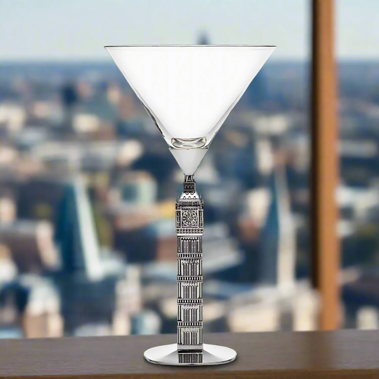 Godinger Landmark Big Ben Martini martiniglas 8oz krystal