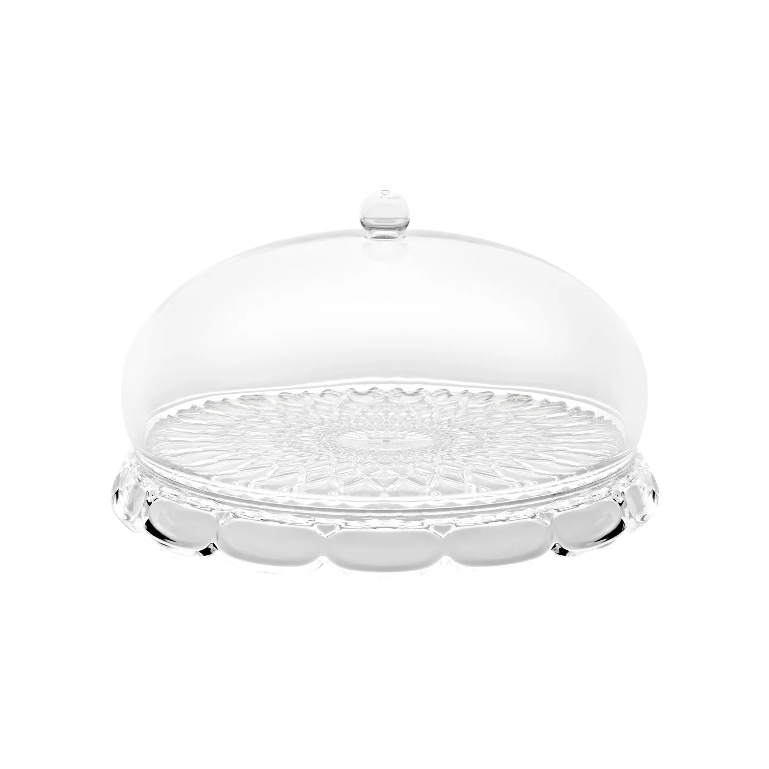Guzzini Vanity kagefad med kuppel serveringssæt