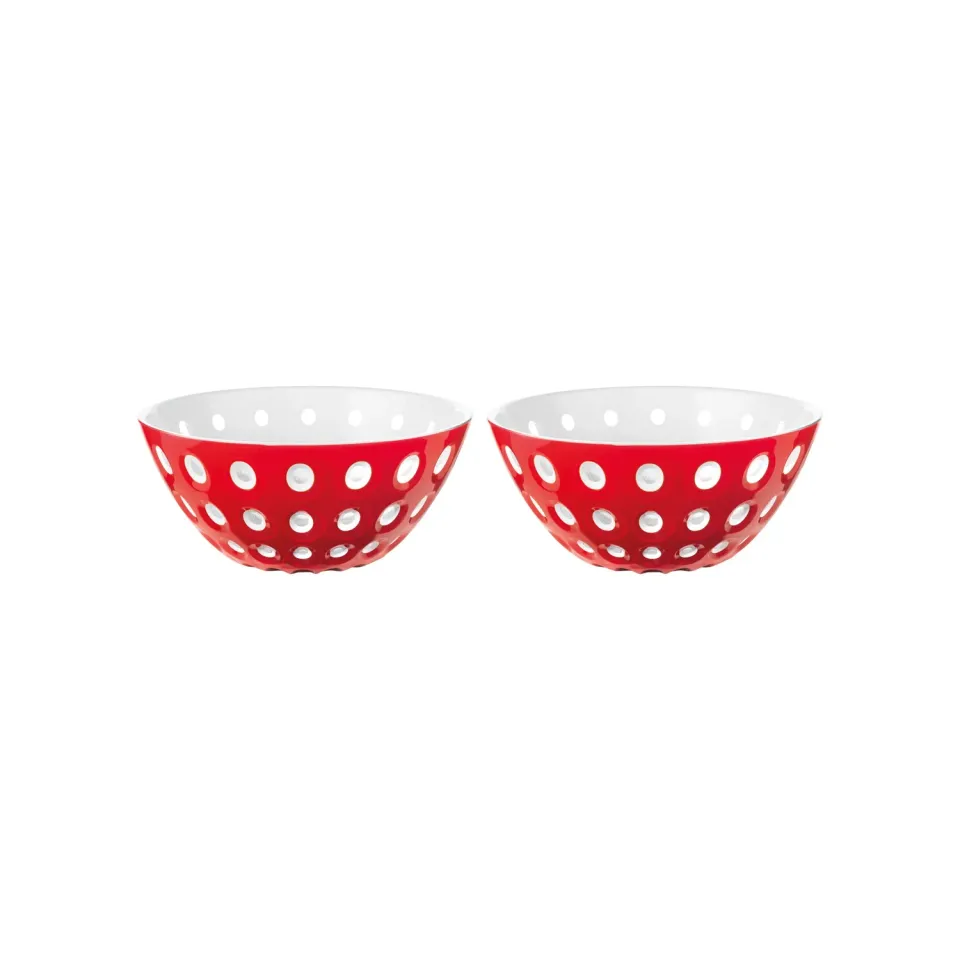 Guzzini Le Murrine skåle 2 stk Ø12 cm rød