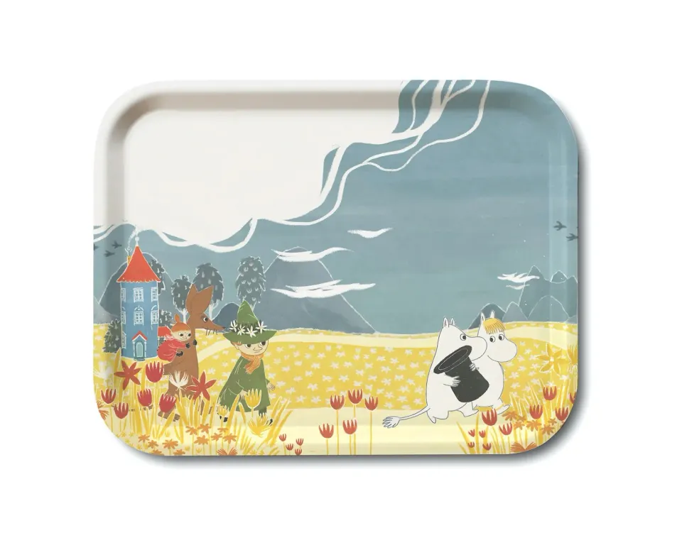 Opto Design Moomin Valley Hat bakke 27x20 cm pastel