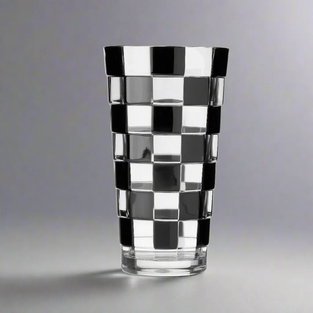 Godinger Black Check akrylglas 65 cl ternet