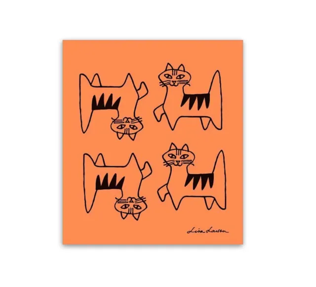 Opto Design Felix karklud orange 17x14,5 cm bomuld