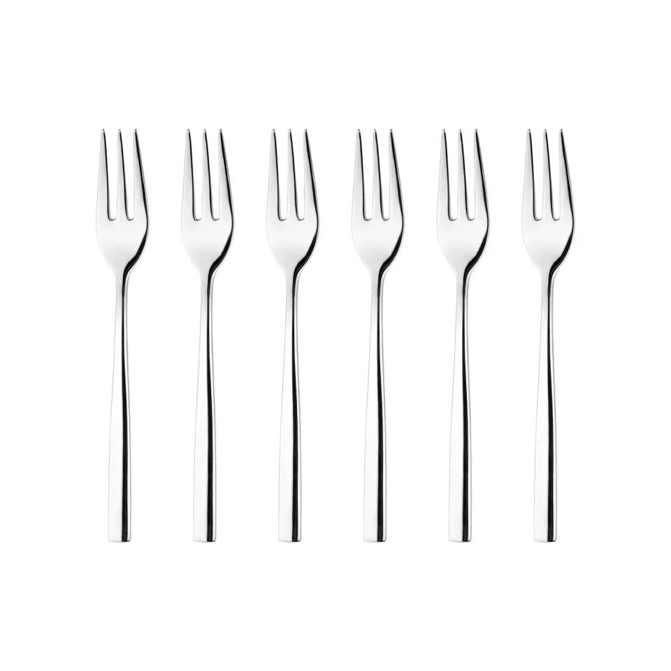 Guzzini Petra dessertgafler 6 stk 18/10 stål