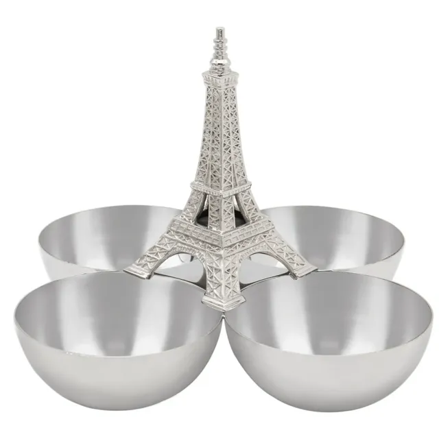 Godinger Eiffel Tower serveringsskål stål 21 cm