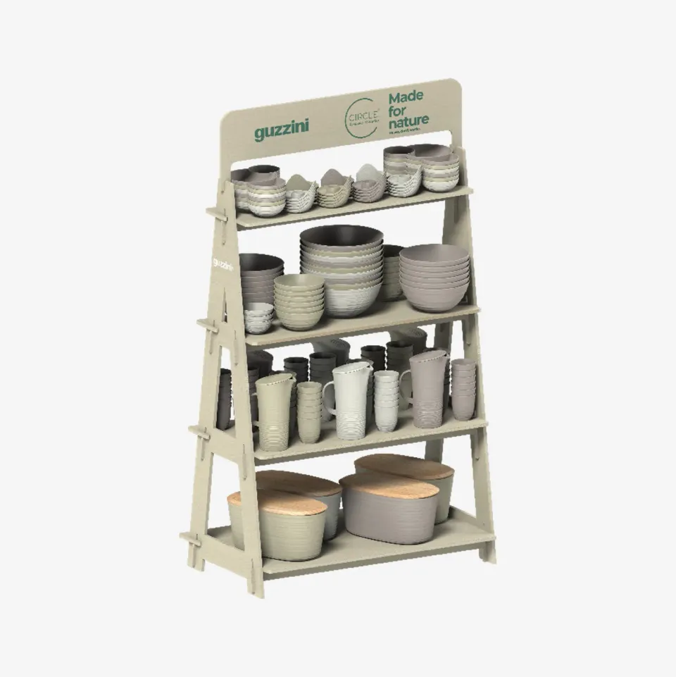 Guzzini Tierra display gulvdisplay til butik