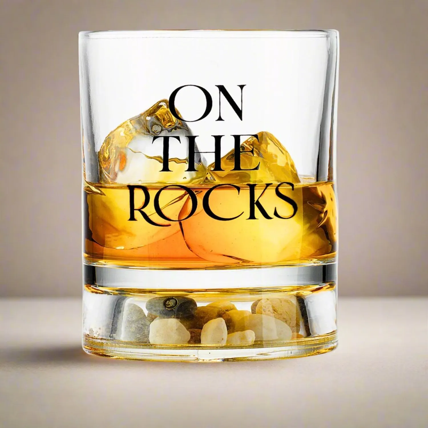 Godinger On The Rocks whiskyglas med sten 10 oz