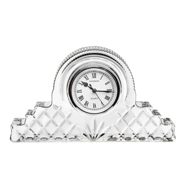 Godinger Dublin Crystal Mantle Clock bordur krystal