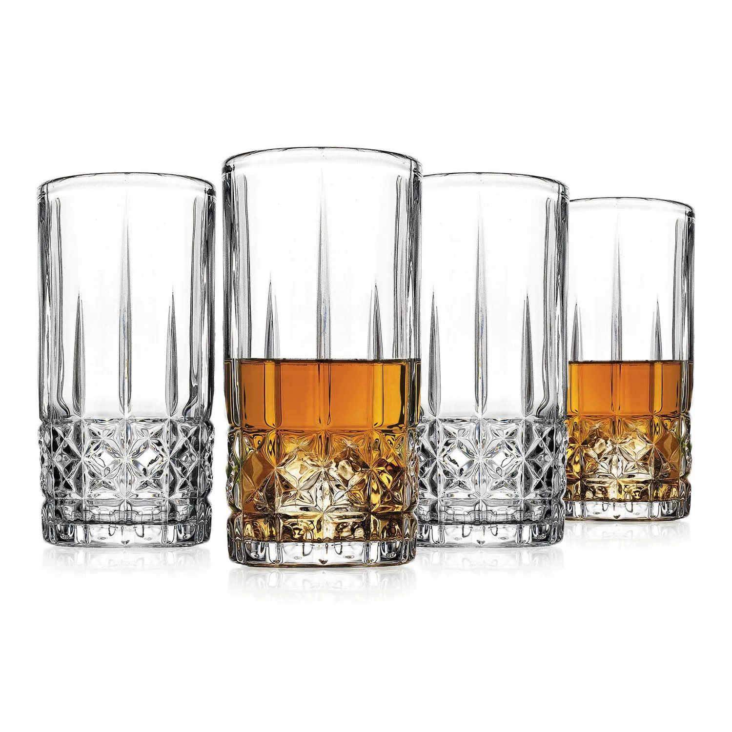 Godinger Bristol highballglas 4 stk 11oz klare