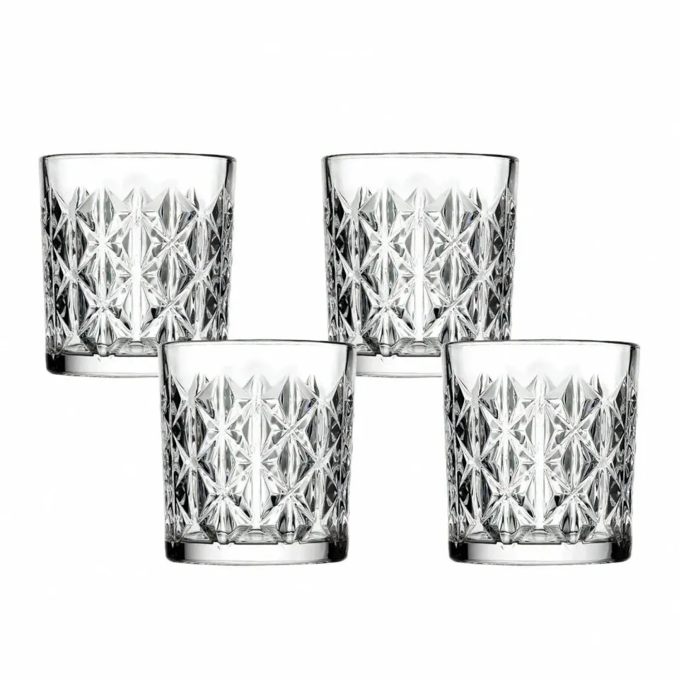 Godinger Claredon Double Old Fashion whiskyglas 4 stk