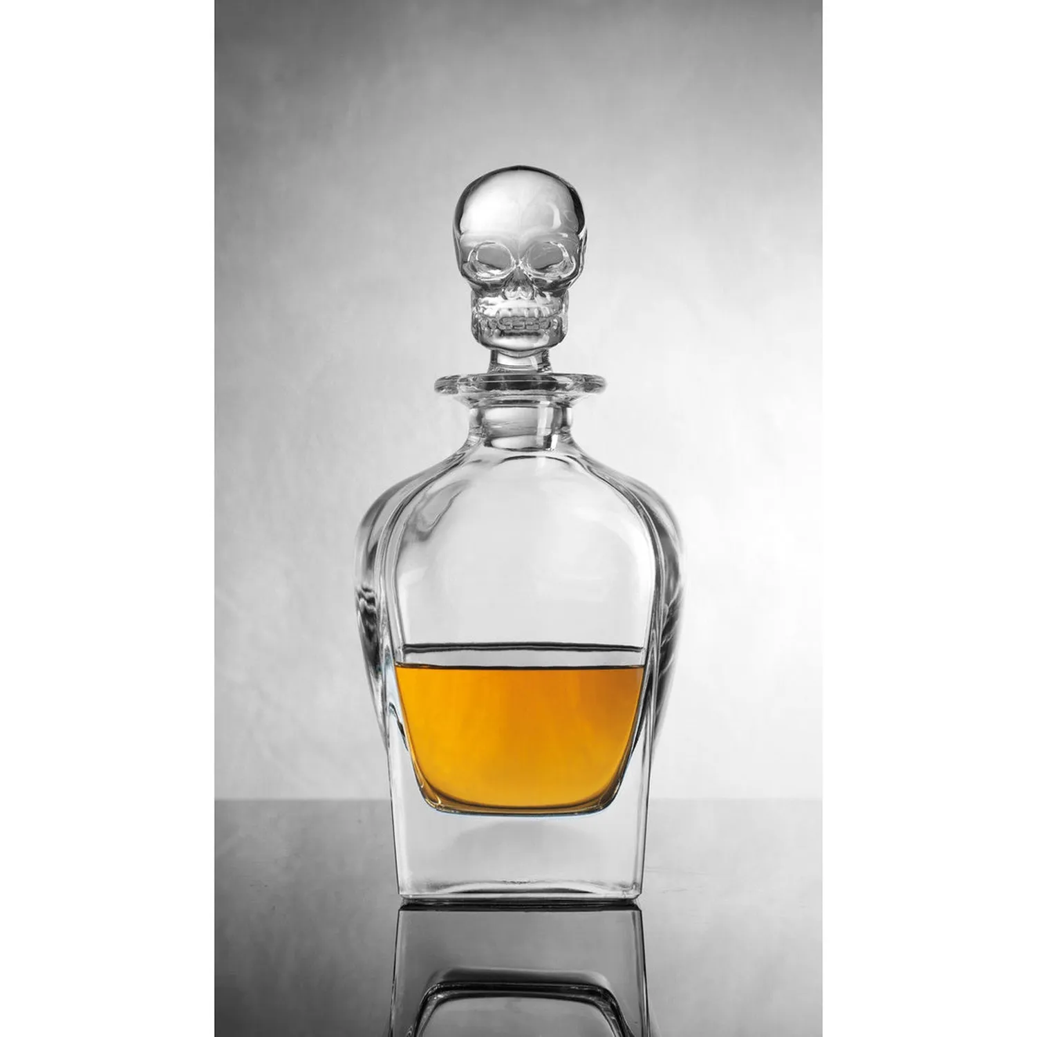 Godinger Skull Whiskey karaffel krystal 24 oz