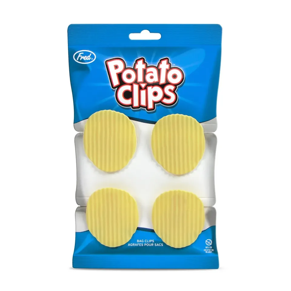 Fred Potato Clips poseclips kartoffelchips 4 stk