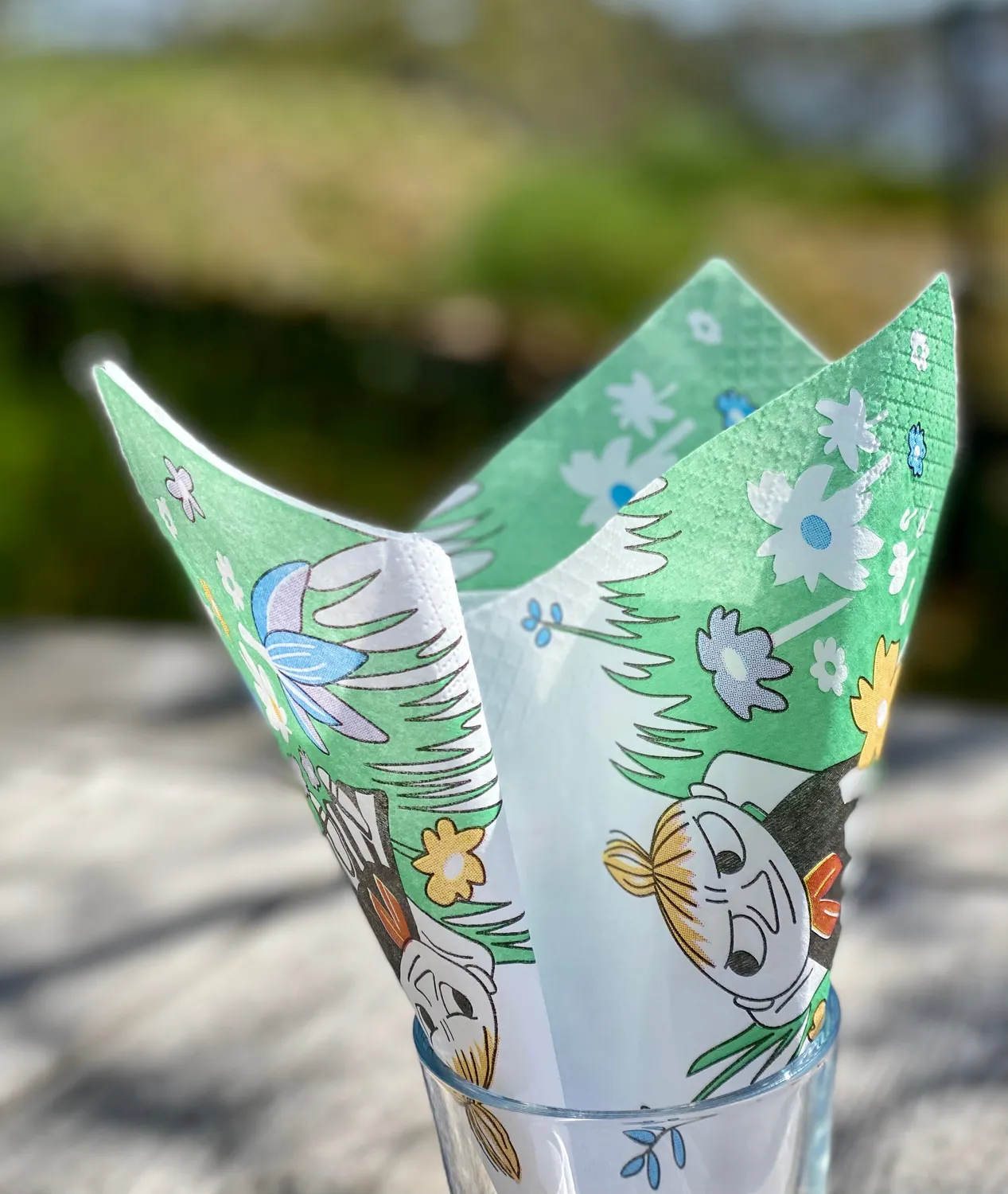 Opto Design Moomin Lille My servietter 33x33 cm 20 stk
