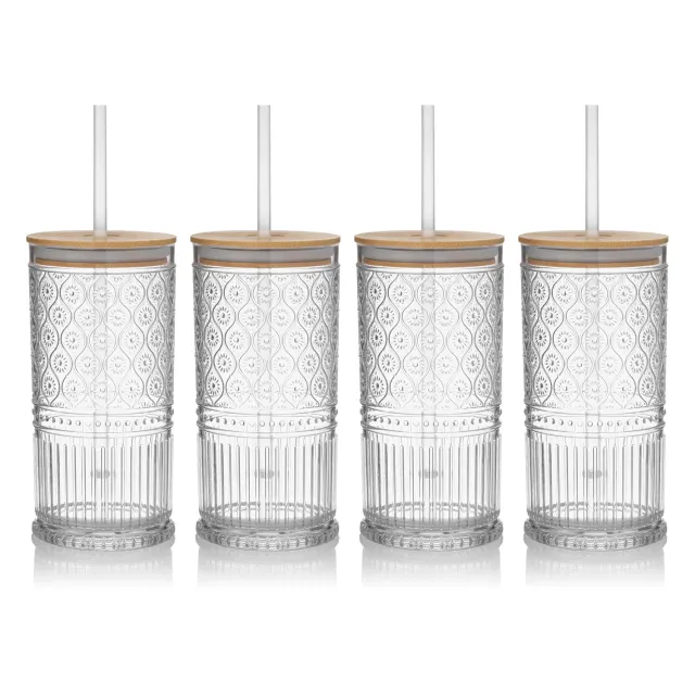 Godinger Claro tumbler klar akryl 4 stk 568 ml