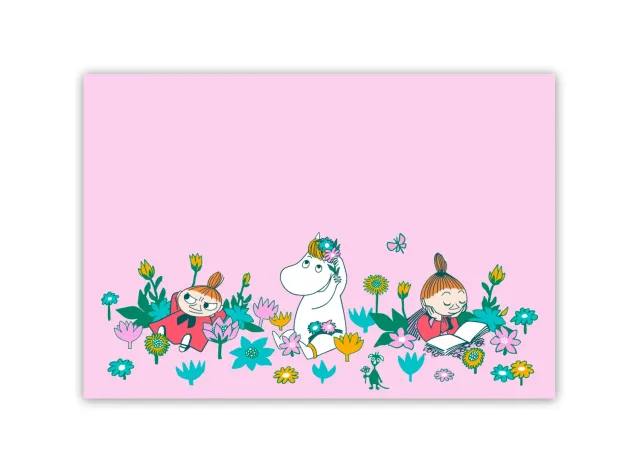 Opto Design Moomin Snorkfrøken dækkeserviet rosa 40 cm