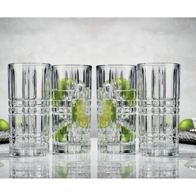Godinger Daytona highballglas 11 oz 4 stk