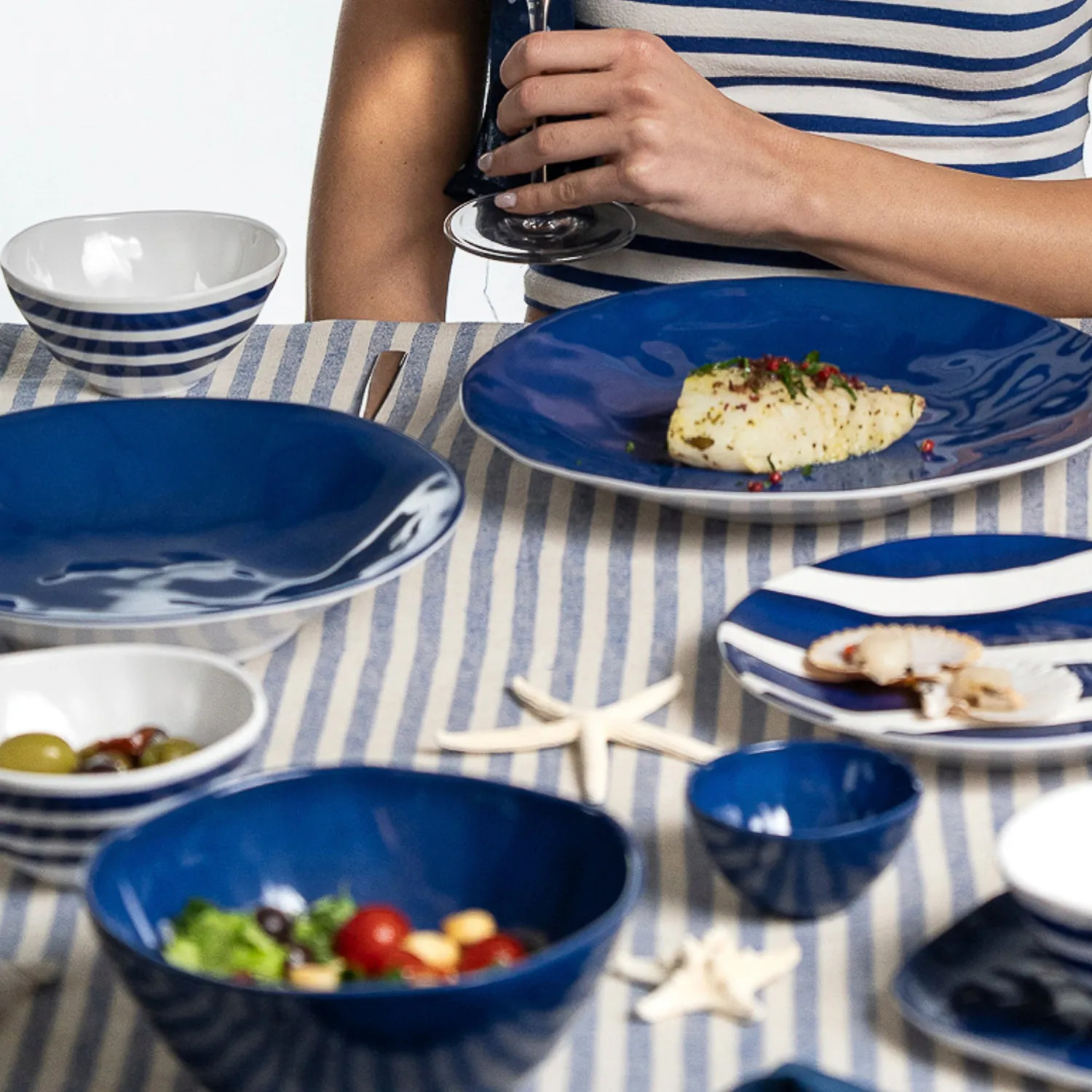 Guzzini Riviera skål 8 cm hvid stødfast