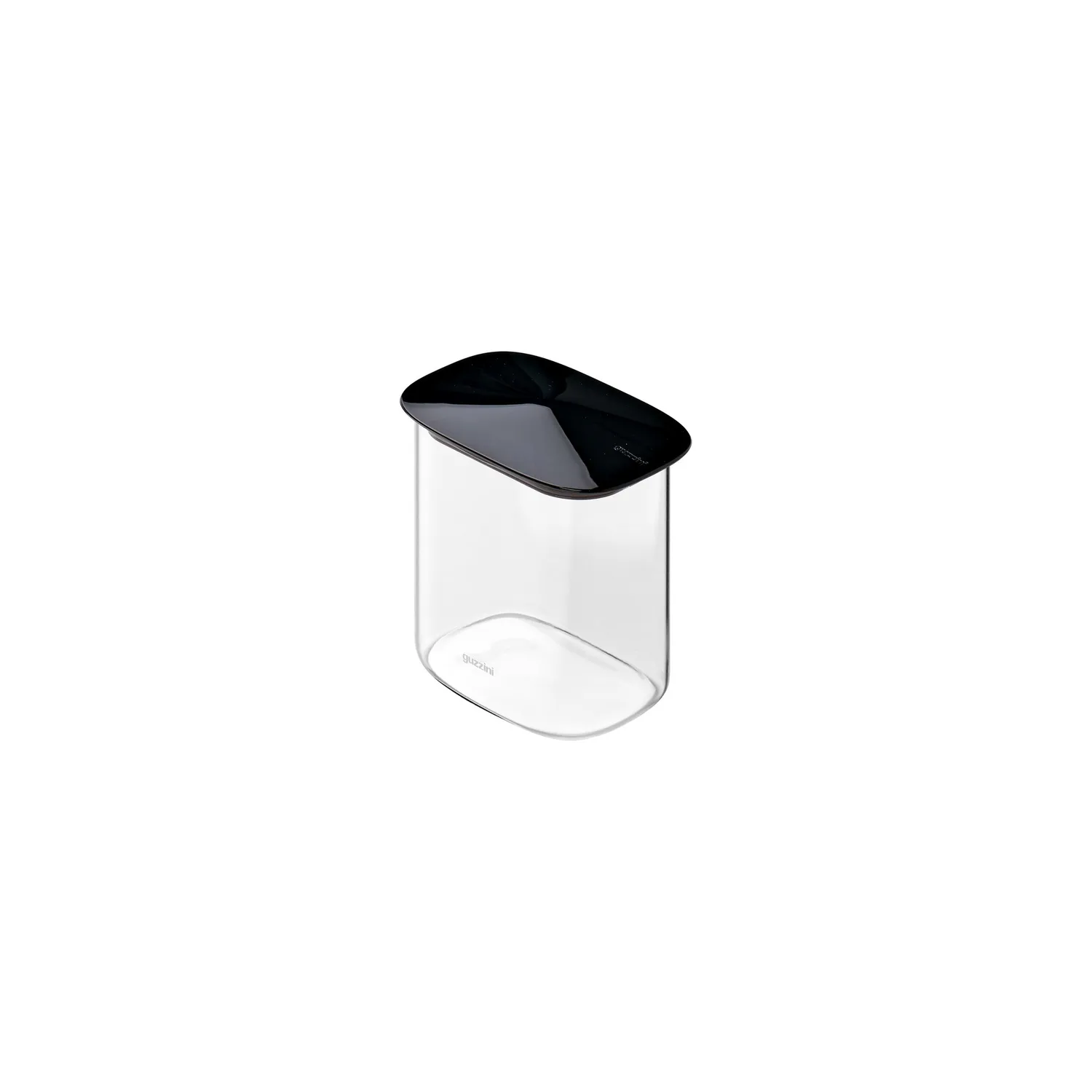 Guzzini Fresh&Style opbevaringsglas M 2 stk sort